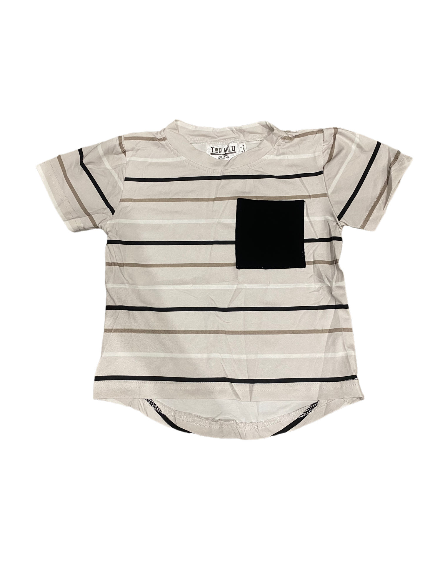 Black/white striped shirt