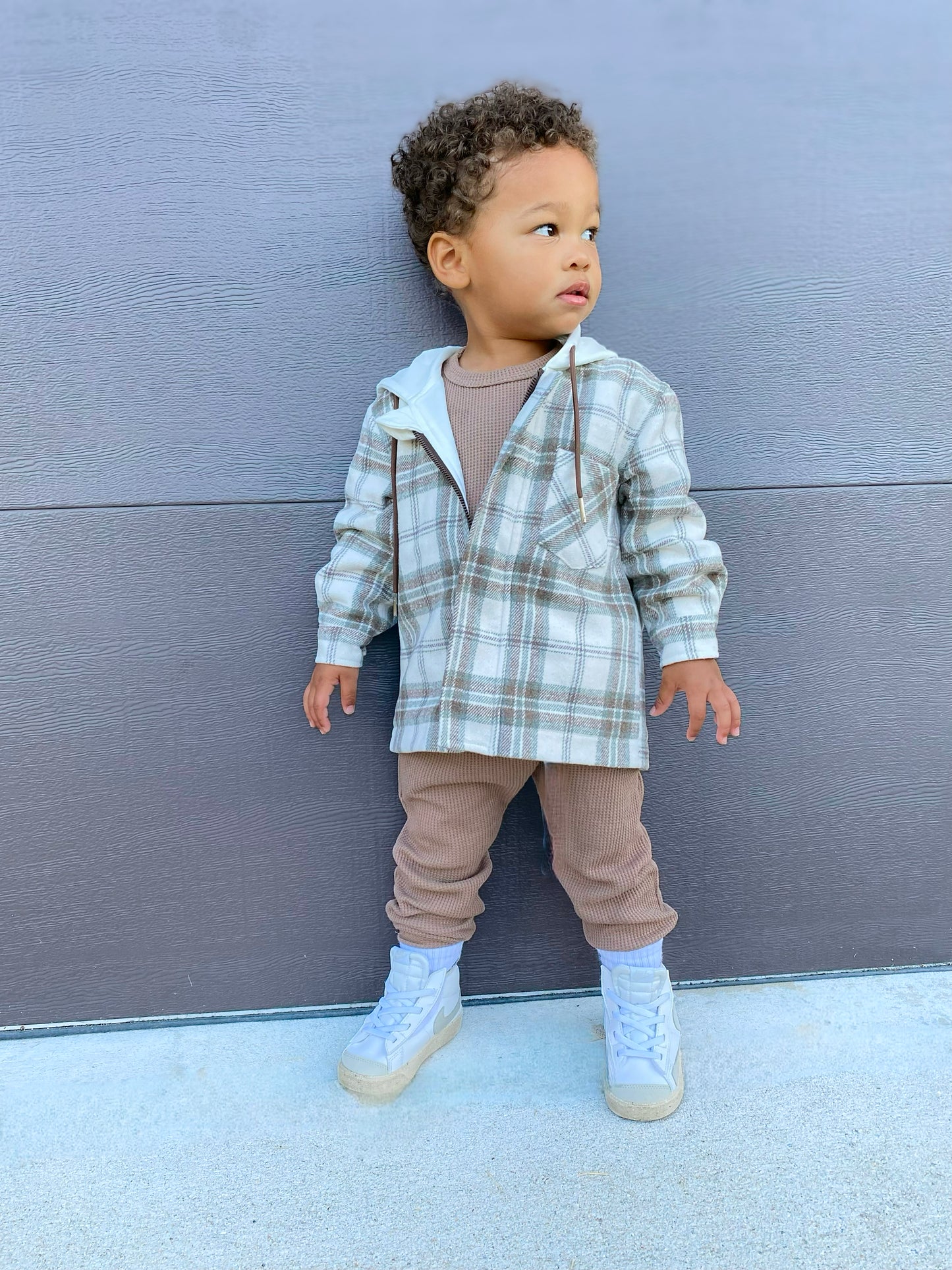 Neutral lover flannel