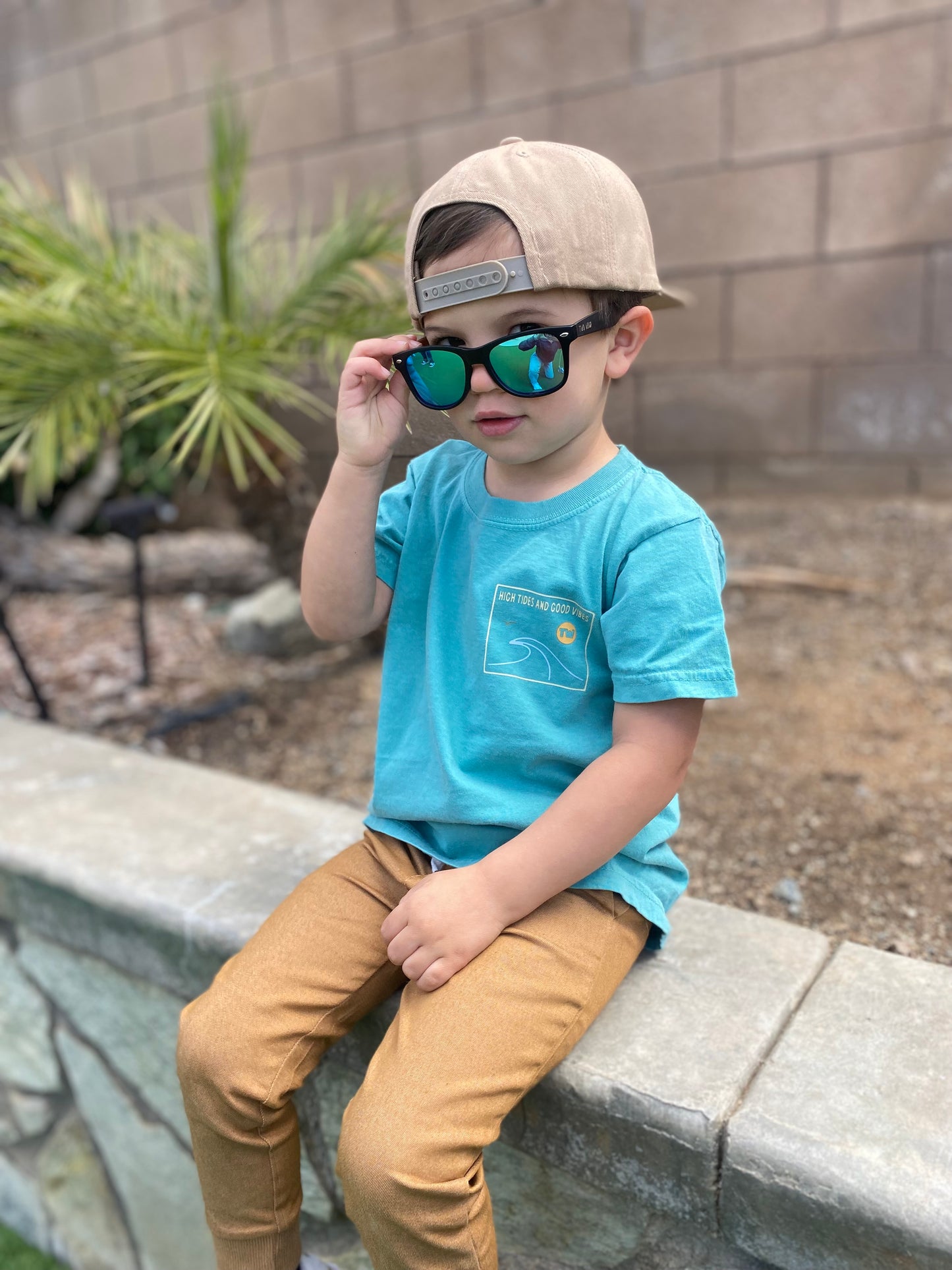 Blue lagoon sunglasses