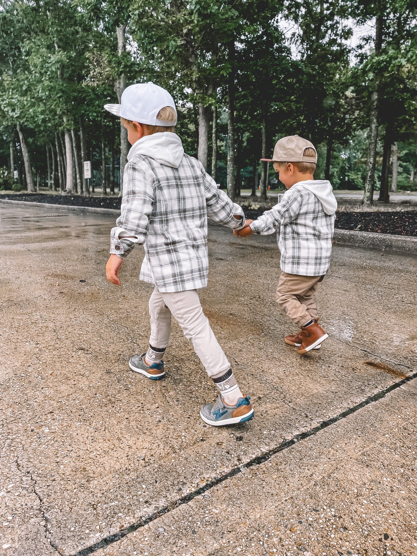 Neutral lover flannel