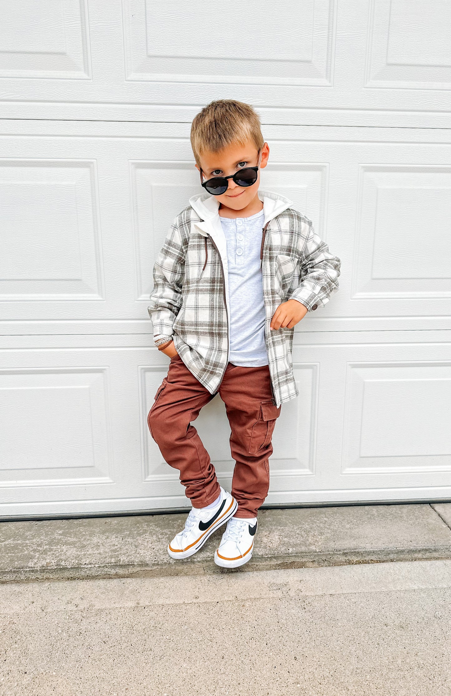 Neutral lover flannel