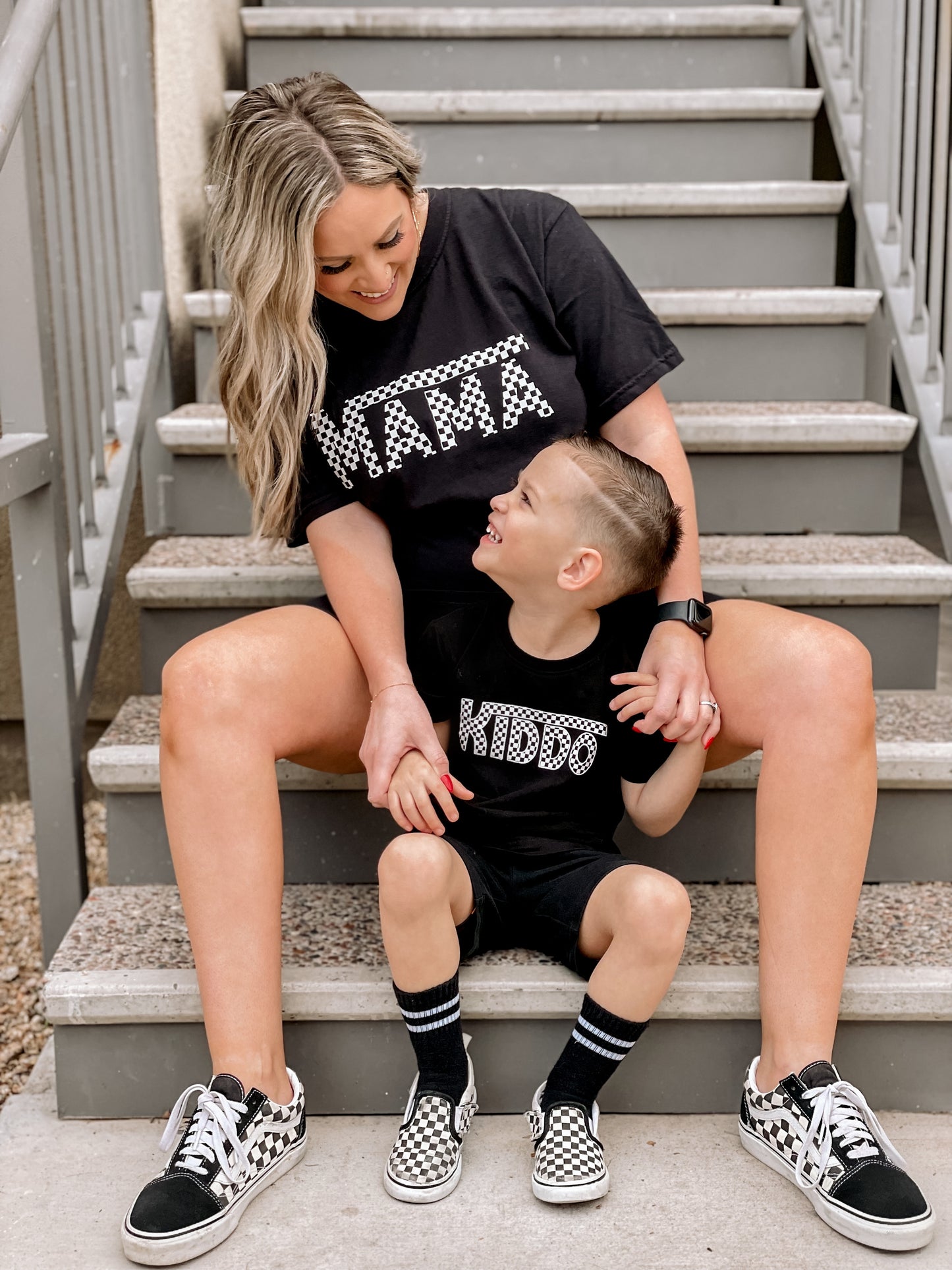 Checked out mama