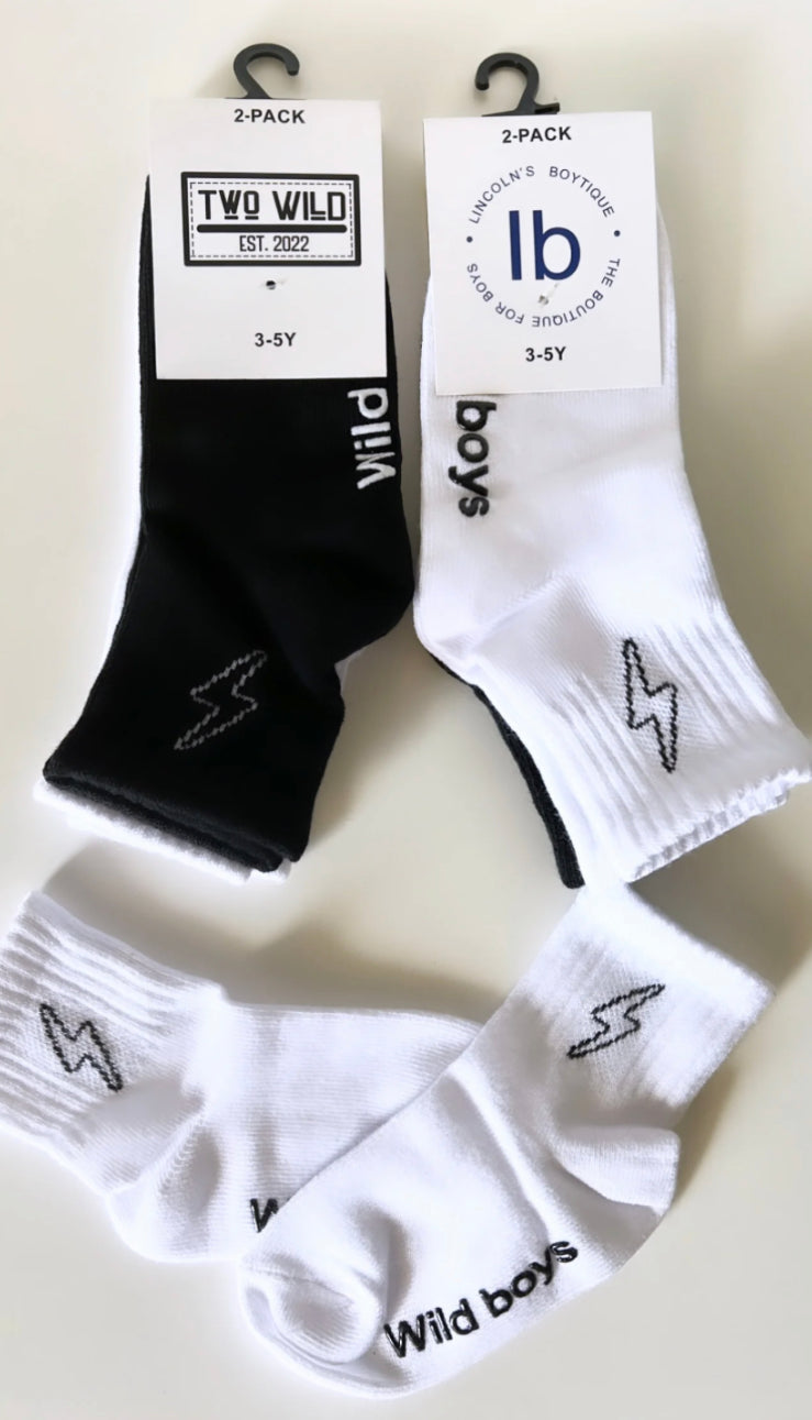 Bolt 2 pack sock