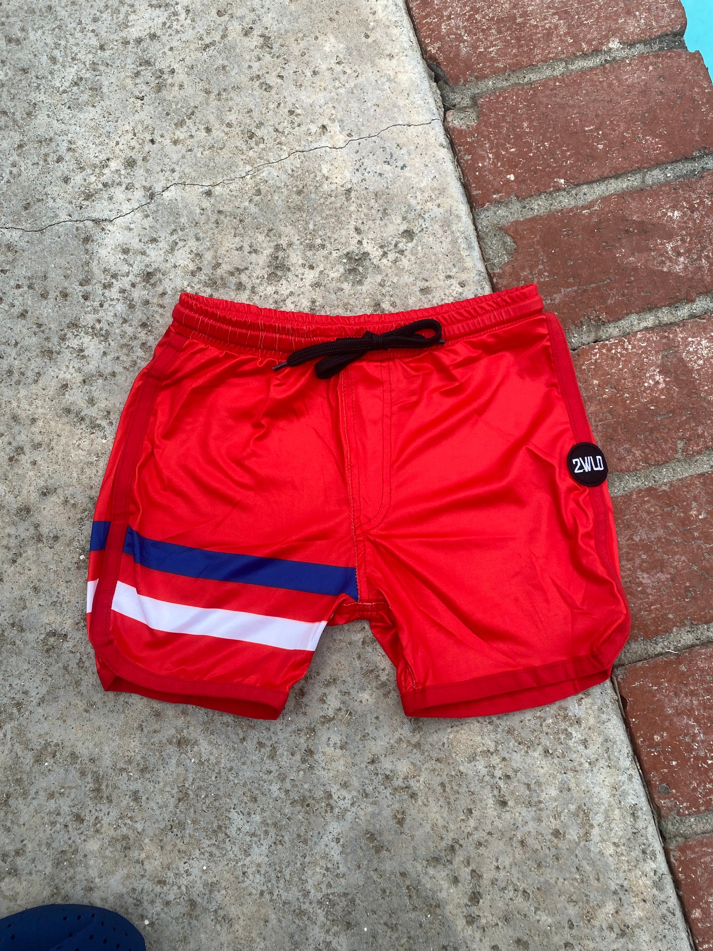 American swim trunk